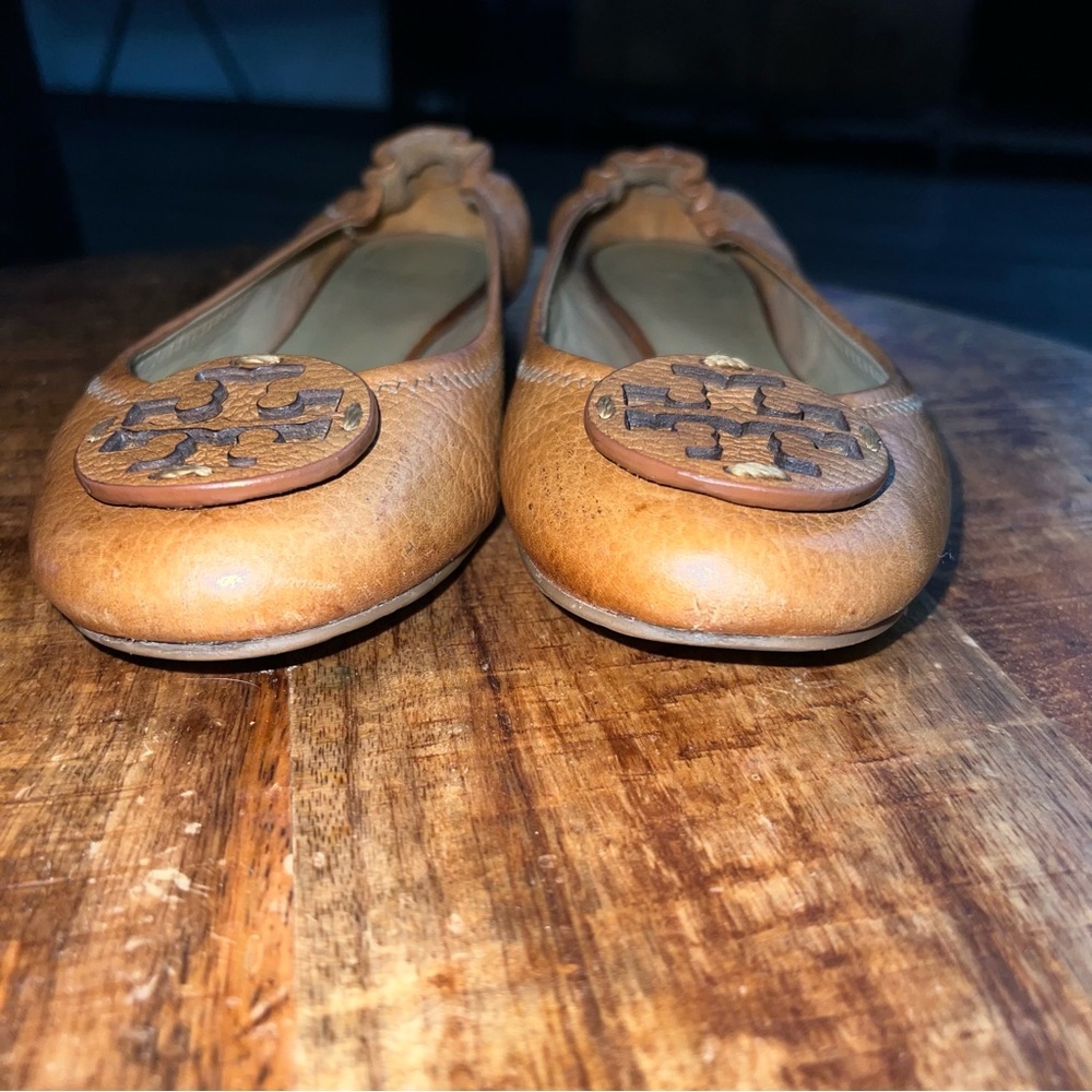 Tory Burch Ballet Flats (Revas) sz 6 Tan - Picture 5 of 10